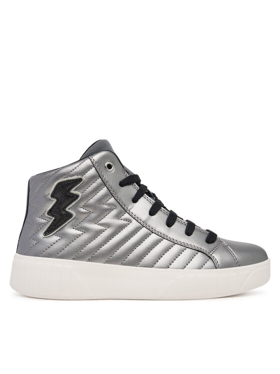 Geox Geox Sneakersy J Mikiroshi J56DVE 000NF C1009 D Strieborná