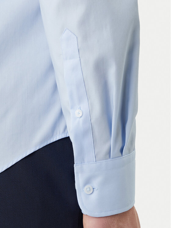 Tommy Hilfiger Tommy Hilfiger Риза MW0MW43122 Светлосиньо Regular Fit