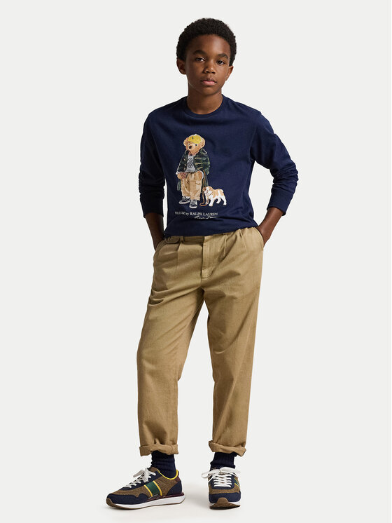 Polo Ralph Lauren Polo Ralph Lauren Bluse 323981177001 Dunkelblau Regular Fit