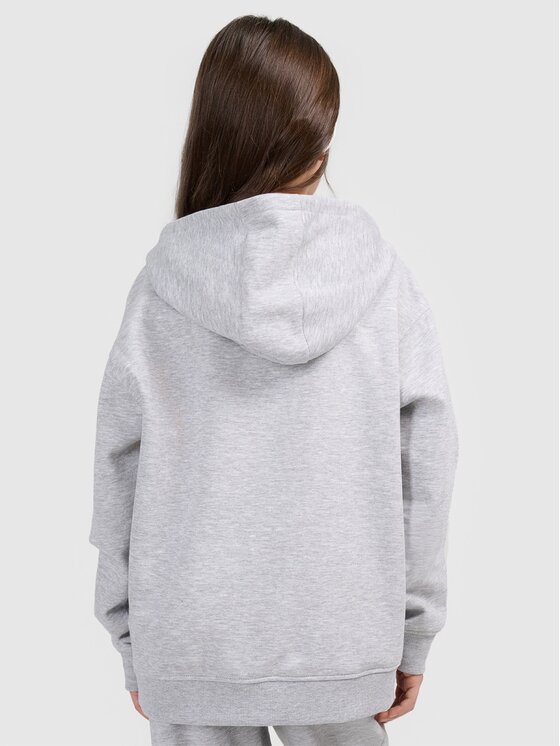 4F 4F Bluza 4FJWMM00TSWSF1862-25M Szary Oversize