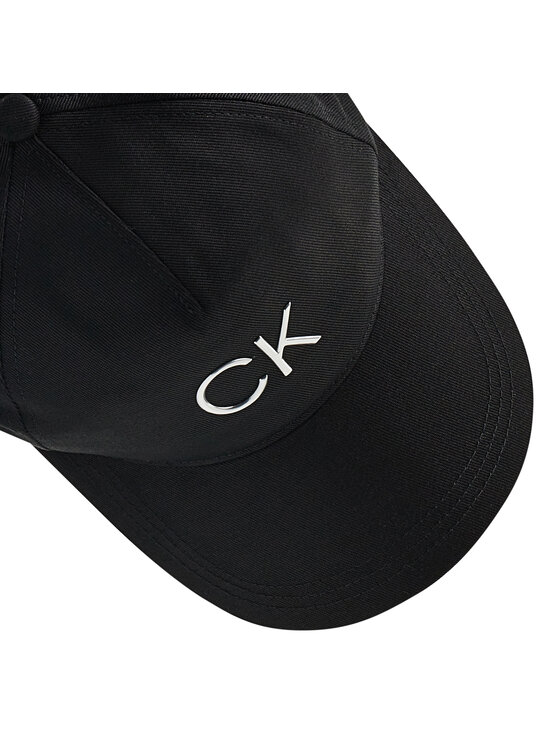 Calvin Klein Calvin Klein Kepurė su snapeliu Re-Lock Bb Cap K60K609168 Juoda