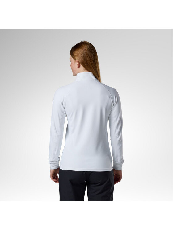 Rossignol Rossignol Bluza techniczna W Mid Layer Stretch Jkt Biały Slim Fit