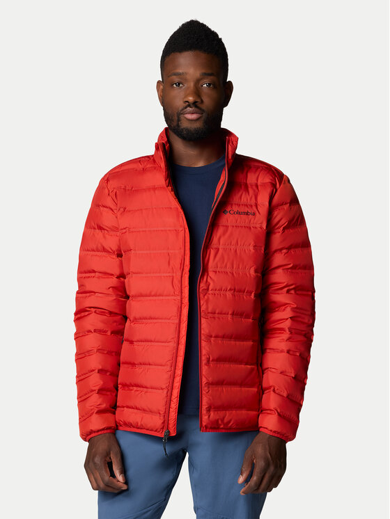 Columbia Giubbotto piumino Lake 22 II 2086314 Rosso Regular Fit, taglia : L