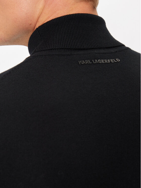 KARL LAGERFELD KARL LAGERFELD Dolcevita 655058 544399 Nero Regular Fit