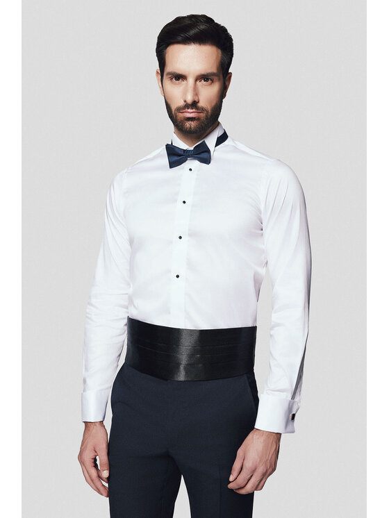 Lancerto Lancerto Koszula Rachele KO073124000027 Biały Slim Fit