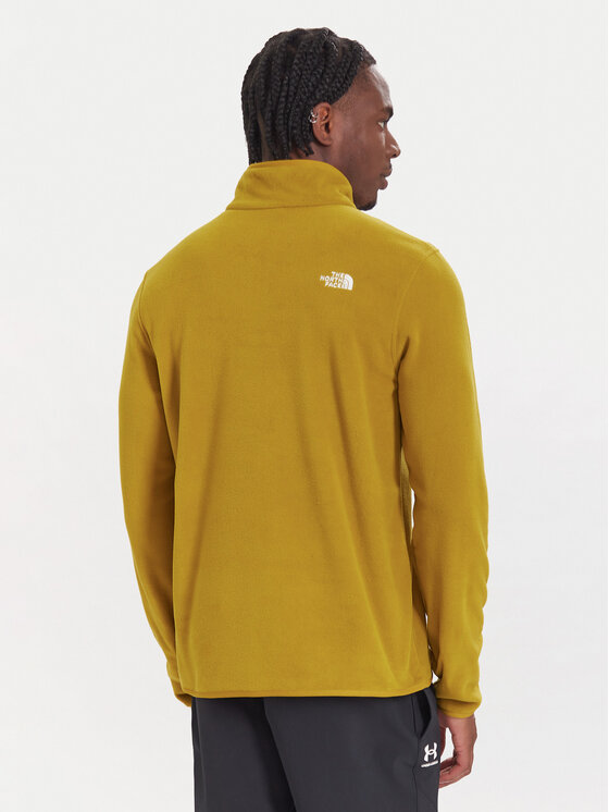 The North Face The North Face Полар Glacier NF0A8D0Q Жълт Regular Fit