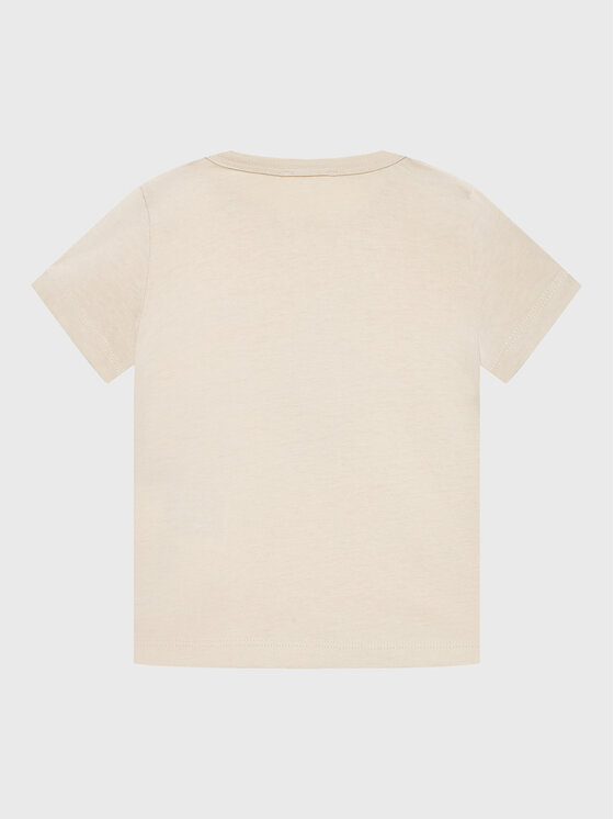 United Colors Of Benetton United Colors Of Benetton T-Shirt 3I1XA1007 Beżowy Regular Fit