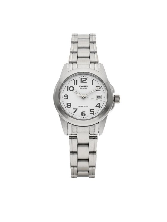 Casio Casio Zegarek LTP-1259PD -7BEG Srebrny