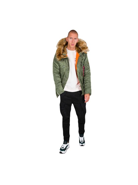 Alpha Industries Alpha Industries Parka N-3B VF 59 Winter Jacket Zelená Parka Fit