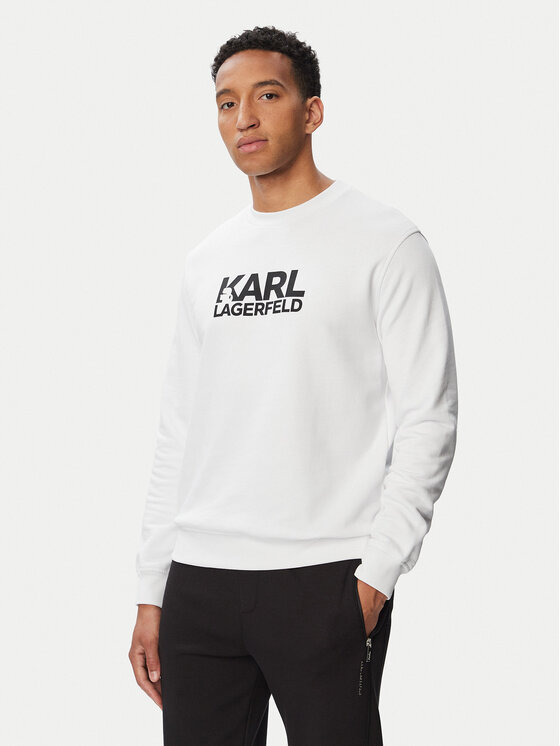 KARL LAGERFELD Hanorac 705780 563917 Alb Regular Fit