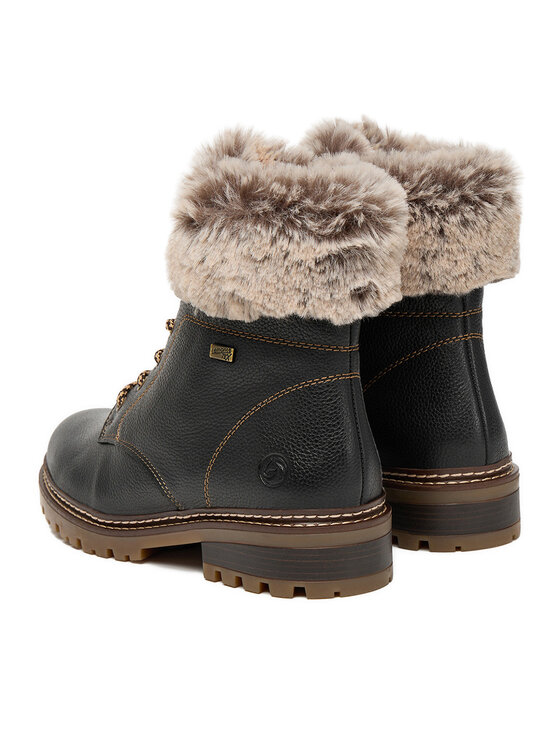 Remonte Remonte Schnürschuhe CEO-D0B74-01 Schwarz