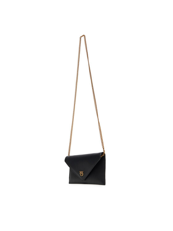 PINKO PINKO Ročna torba Flat Purse Mini AI 25-26 PCPL 105347 A0F1 Črna