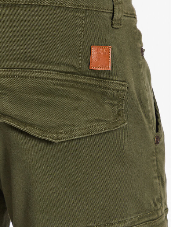 Alpha Industries Alpha Industries Spodnie materiałowe Army 196210 Zielony Regular Fit
