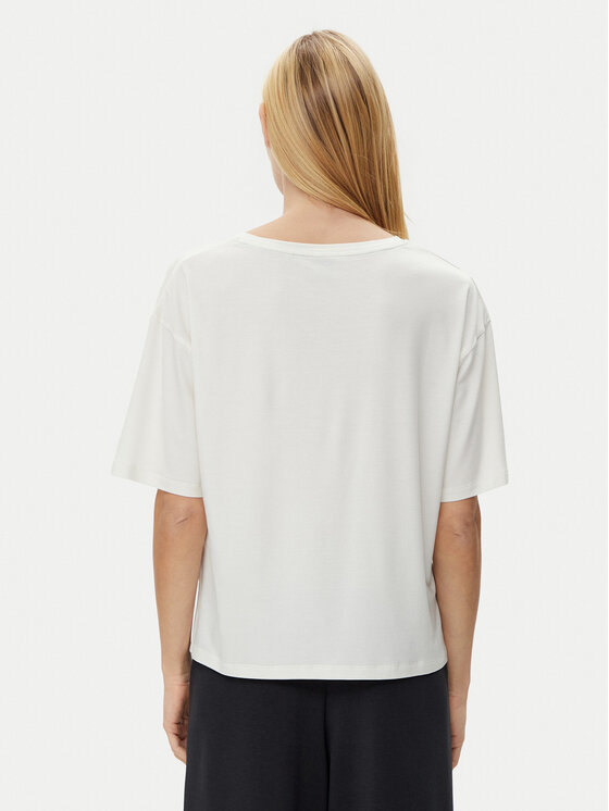 BOSS BOSS T-särk CP Stripe 50535723 Kreemjas Relaxed Fit