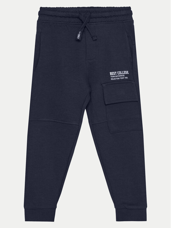 Original Marines Original Marines Sporta bikses DEA2540B Tumši zils Regular Fit