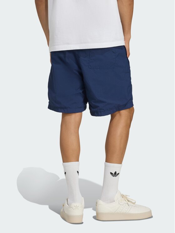adidas adidas Szorty materiałowe 152181 Błękitny Regular Fit