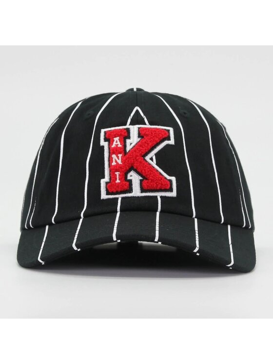 Karl Kani Karl Kani Šiltovka RETRO PATCH PINSTRIPE CAP Čierna