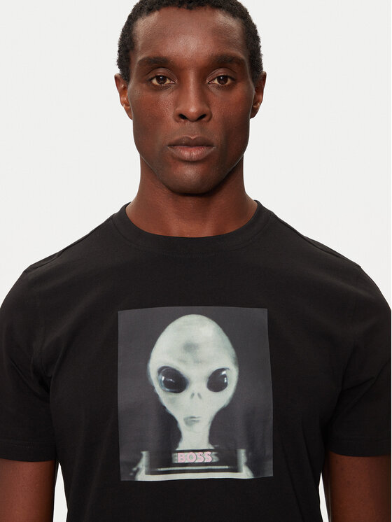 BOSS Boss T-shirt 50528190 Crna Regular Fit