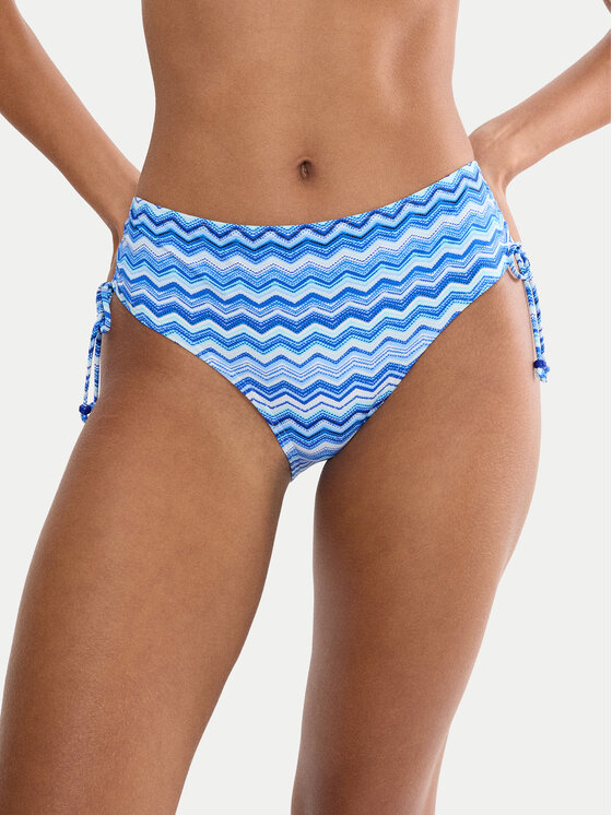 Triumph Triumph Bikini-Unterteil Mix & Match Summer Midi 01 10226442 Blau