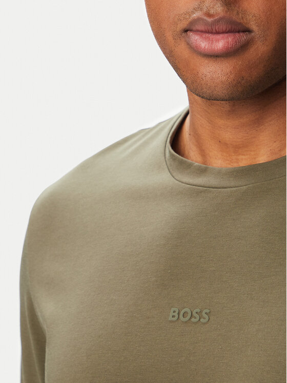 BOSS BOSS Tricou TChup 50473278 Kaki Relaxed Fit