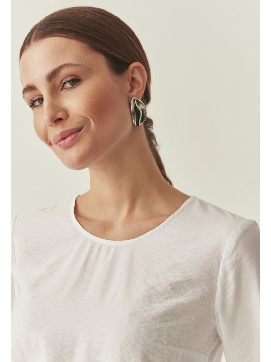 TATUUM Tatuum Blúzka TEKAMI 1 Biela Classic Fit