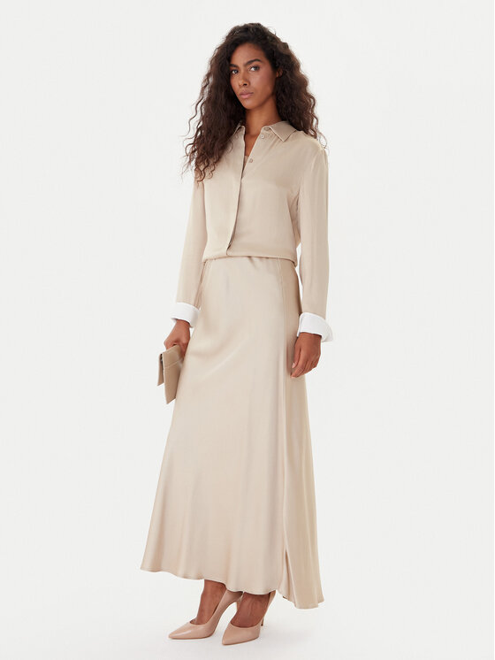 BOSS BOSS Hemd Beruta1 50542007 Beige Regular Fit