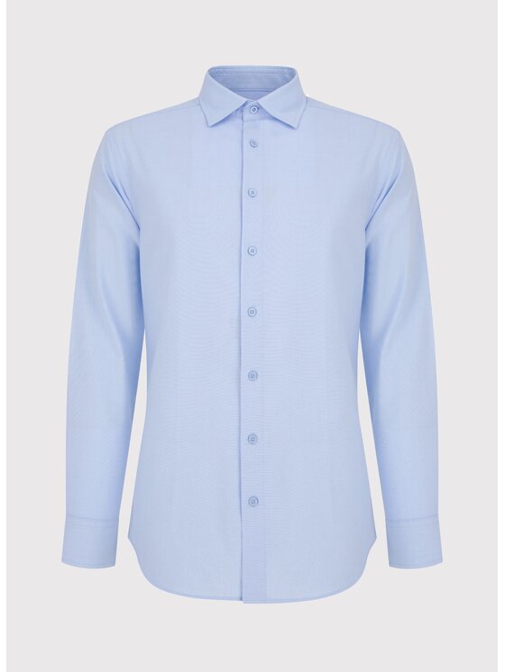Pako Lorente Pako Lorente Koszula P24WN-1X-032 Niebieski Slim Fit