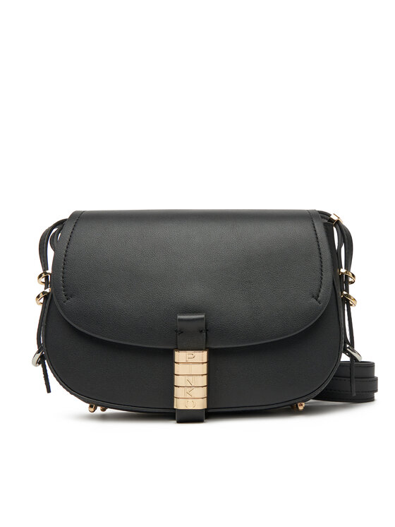 Geantă PINKO Saddle Mini PE PLTT 103831 A270 Negru
