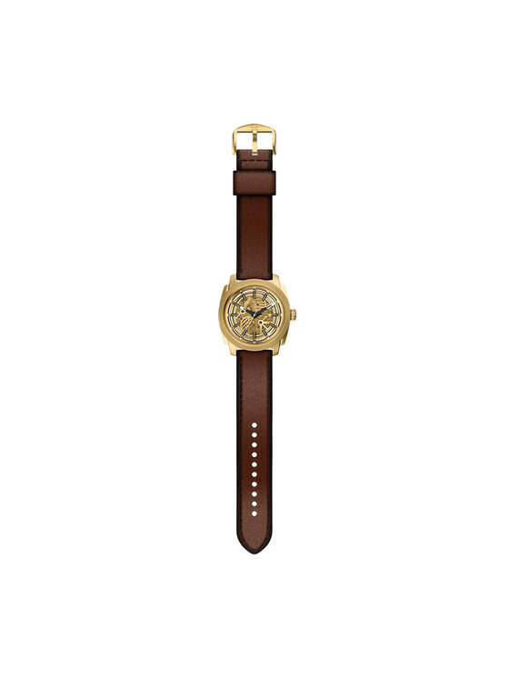 Fossil Fossil Hodinky Machine ME3278 Hnědá