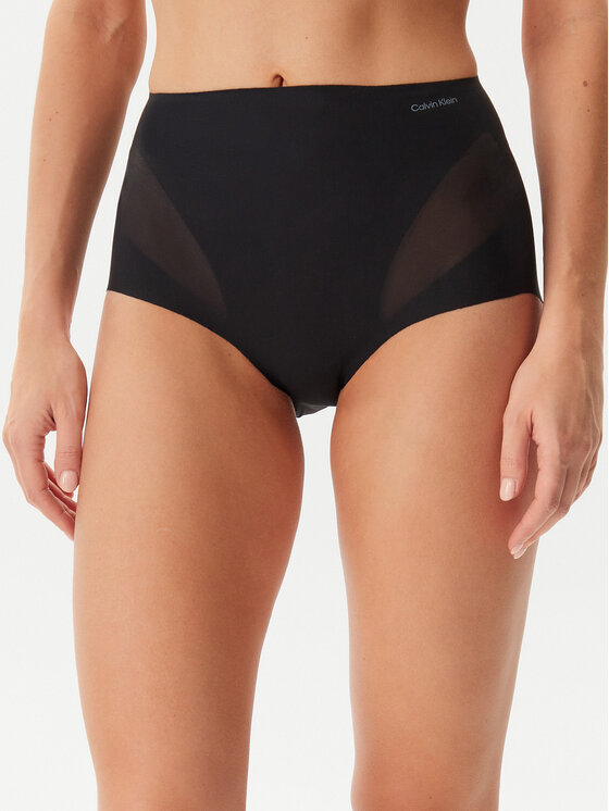 Calvin Klein Underwear Calvin Klein Underwear Lenjerie de corp modelatoare partea de jos Stay Put Mesh LV00QF8166 Negru