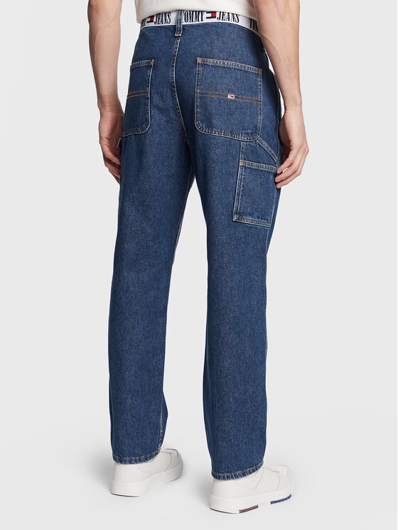 Tommy Jeans Tommy Jeans Džinsi Skater DM0DM15621 Tumši zils Relaxed Fit