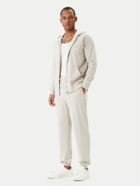 BOSS BOSS Mikina Mix&Match 50515313 Sivá Regular Fit