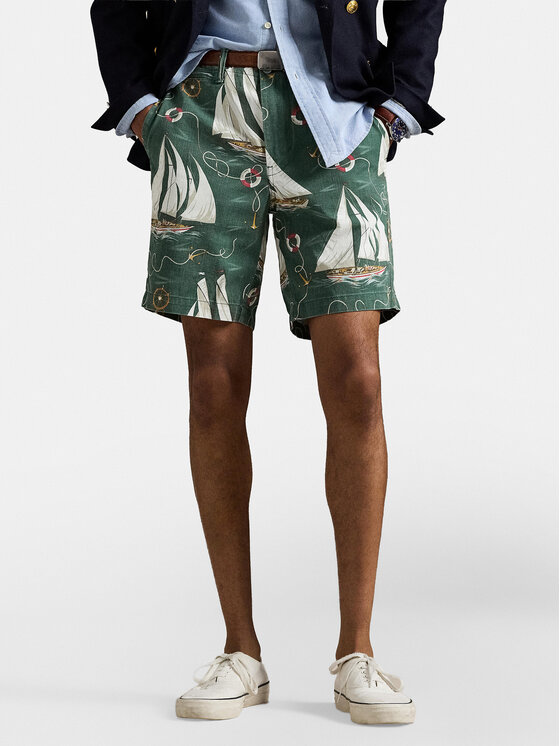 Polo Ralph Lauren Polo Ralph Lauren Stoffshorts 710972102001 Grün Regular Fit