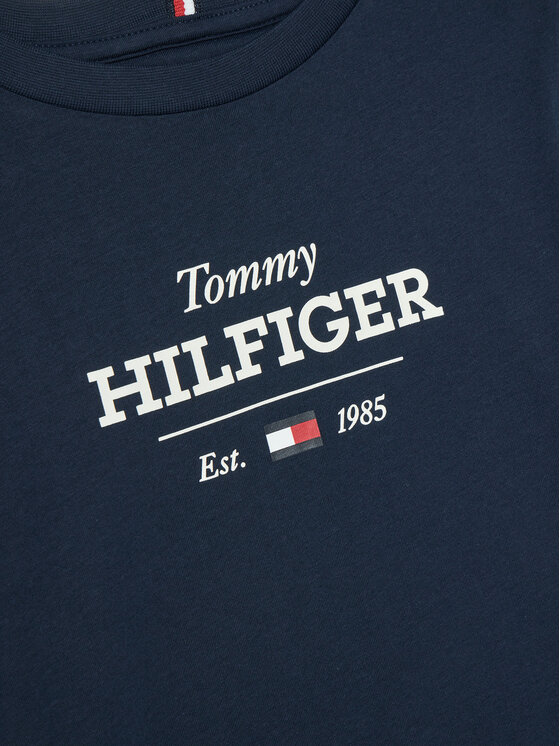 Tommy Hilfiger Tommy Hilfiger Póló KB0KB09356 S Sötétkék Regular Fit