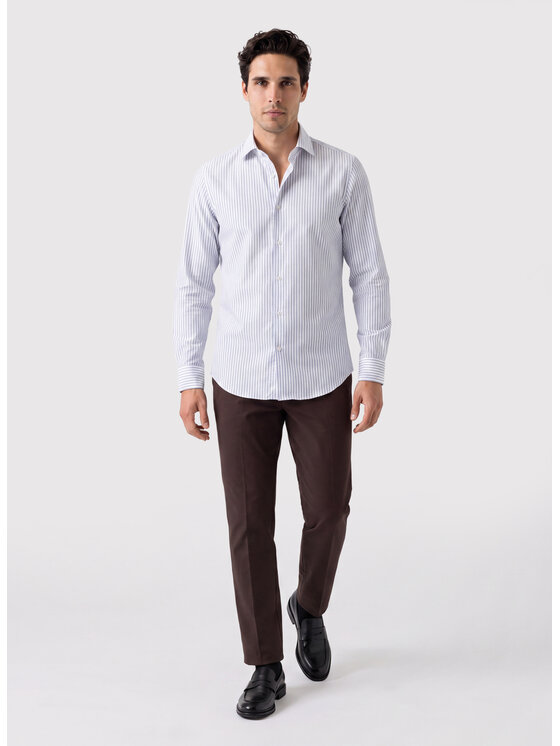 Pako Lorente Pako Lorente Koszula P26WF-1X-024 Biały Slim Fit