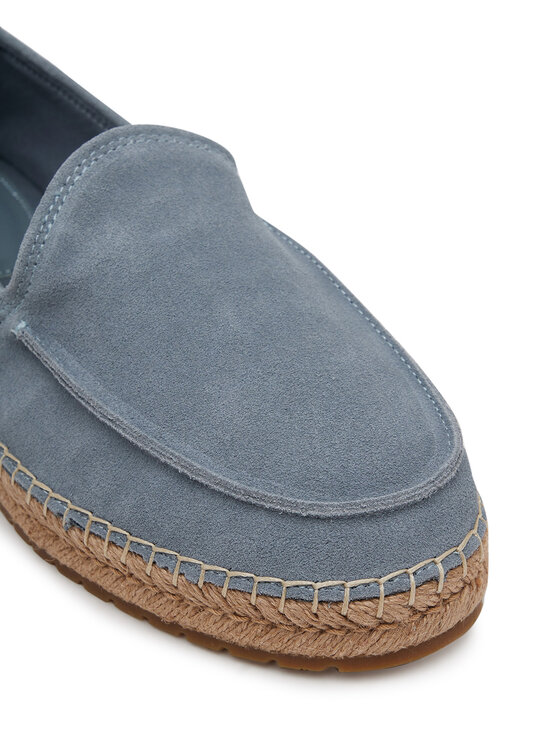 Tommy Hilfiger Tommy Hilfiger Espadrilles Hilfiger Flex Espa Suede Loafer FM0FM05392 Grau
