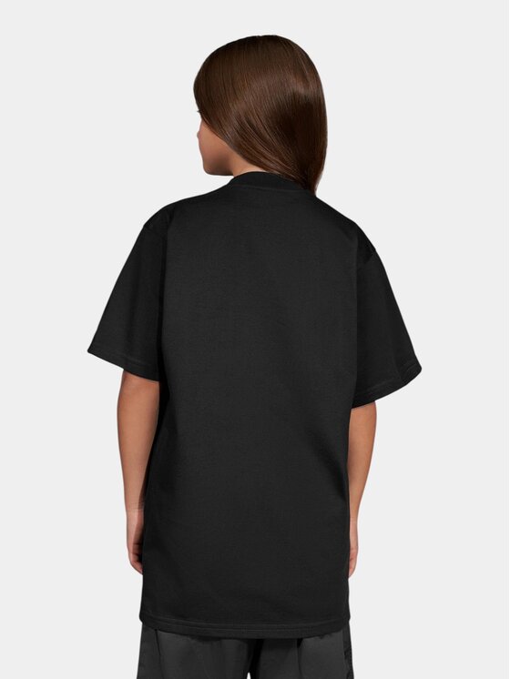 MADE BY SOCIETY MADE BY SOCIETY T-Shirt Fraktur - T37867 Czarny Basic Fit