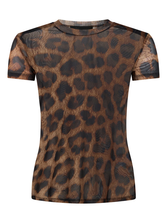 PHILIPP PLEIN PHILIPP PLEIN T-shirt 32191 Marrone Skin Tight Fit