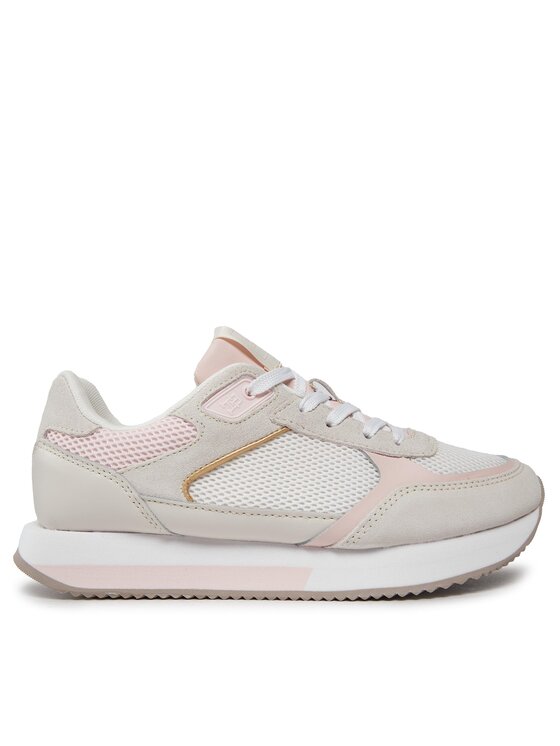 Tommy Hilfiger Snīkeri Essential Elevated Runner FW0FW07700 Pelēks