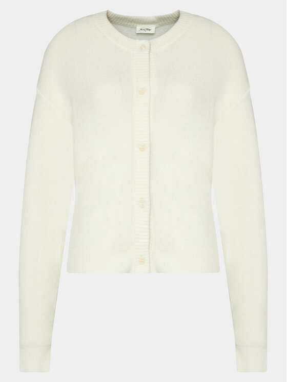 American Vintage Cardigan Damsville DAM19EE24 Alb Regular Fit