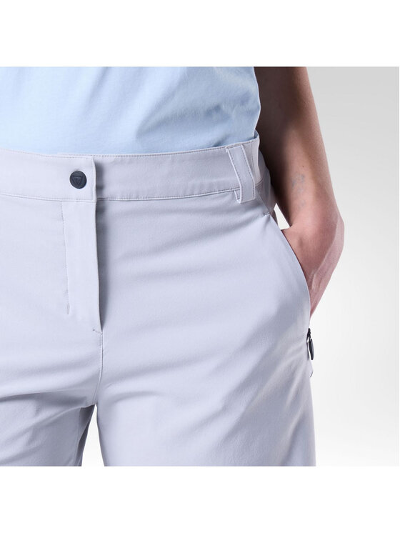 Rossignol Rossignol Szorty sportowe W Stretch Chino Short 7' Szary jasny Regular Fit