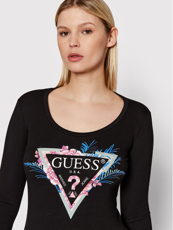 Blusa W2GI07 J1311 Nero Slim Fit