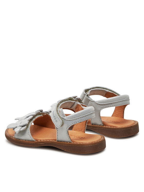 Froddo Froddo Sandalen Lore Flowers G3150251-4 M Silberfarben