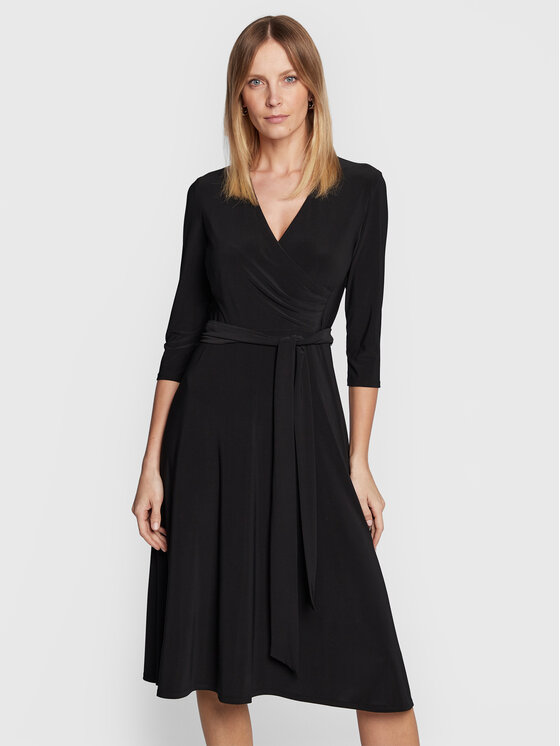 Lauren Ralph Lauren Každodenné šaty 250769904 Čierna Regular Fit