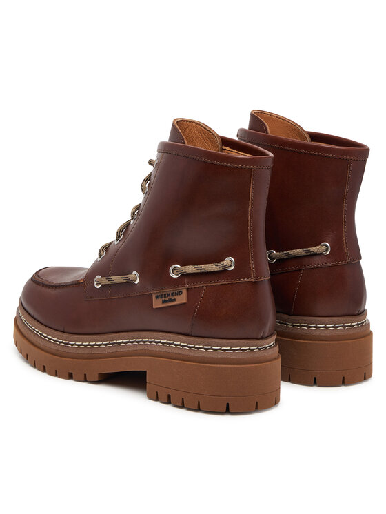 Weekend Max Mara Weekend Max Mara Gležnjarji Wkapantone 2625796035 Rjava