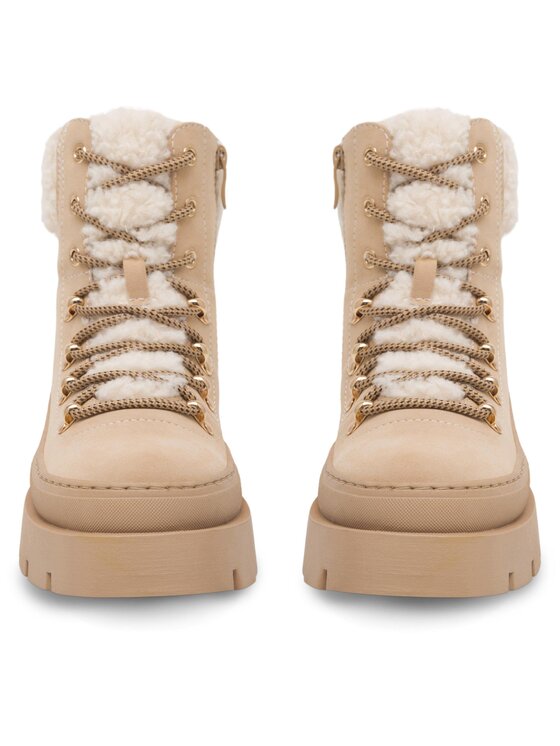 DeeZee DeeZee Trapper stila apavi Queenie WS6151-03 Bēšs