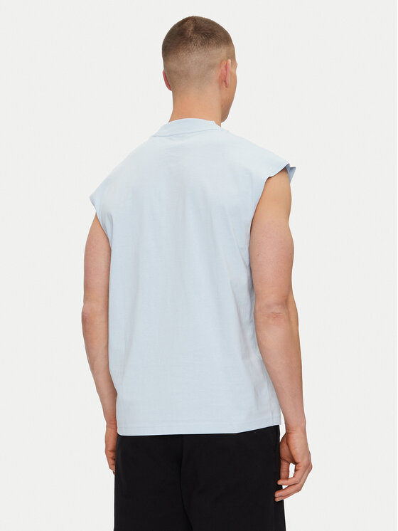 HUGO HUGO Tank top Navertz 50509773 Błękitny Regular Fit