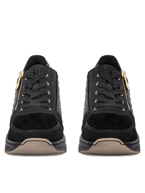 Rieker Rieker Sneakersy N6314-00 Čierna