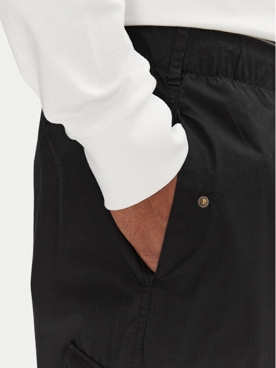 Champion Champion Kargo hlače 220763 Črna Relaxed Fit