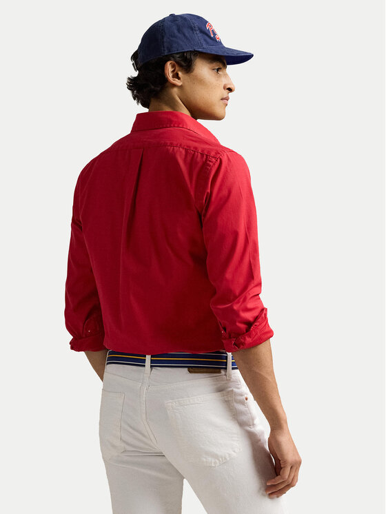 Polo Ralph Lauren Polo Ralph Lauren Πουκάμισο 710937993012 Κόκκινο Custom Fit